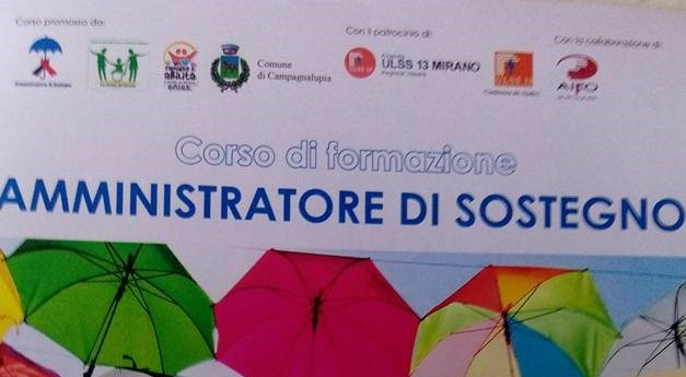 CORSO DI FORMAZIONE AMMINISTRATORE DI SOSTEGNO