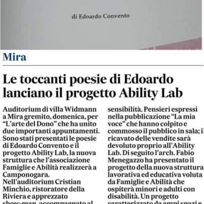 Le poesie di Edoardo e AbilityLab