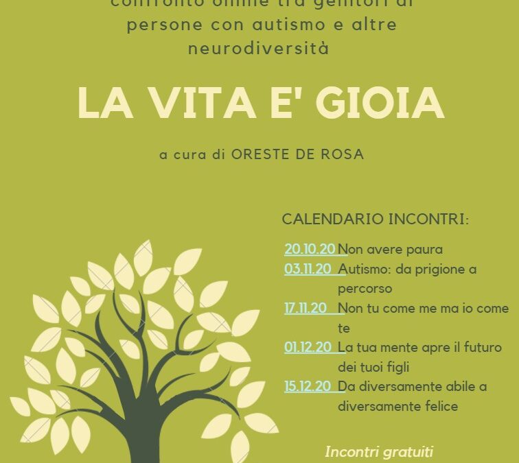 LA VITA E’ GIOIA