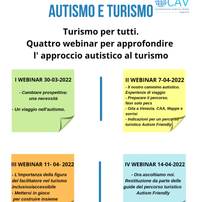 Webinar Autismo e Turismo