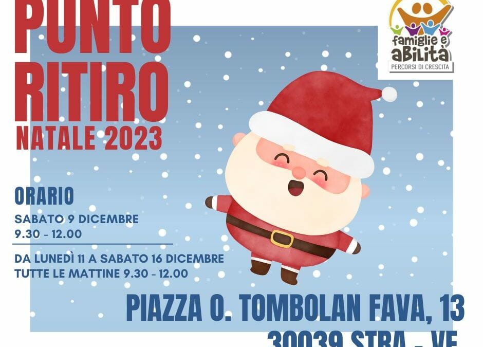 Ritiro regali natale 2023