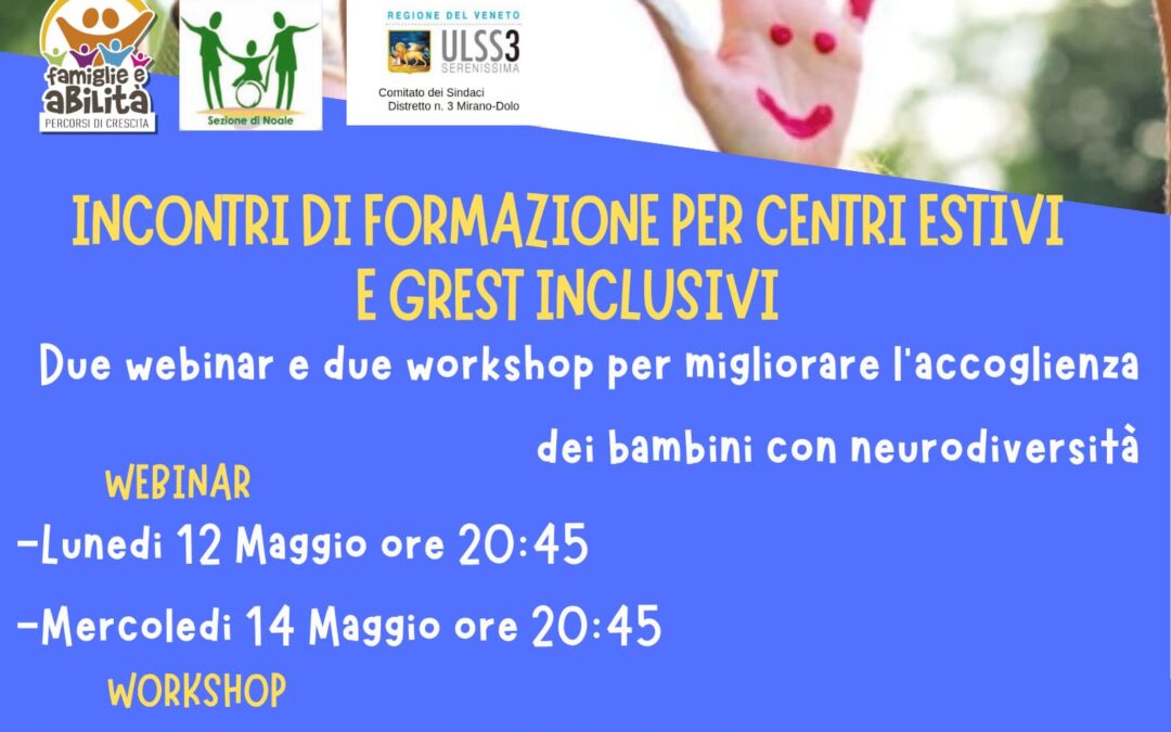 Formazione Centri Estivi e Grest